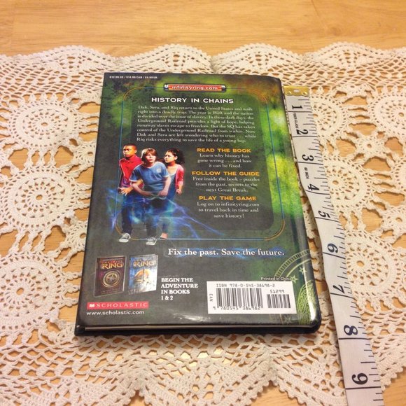 James Dashner The Infinity Ring The Trap Door Hardcover - Picture 2 of 8